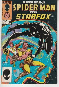 Marvel Team Up(vol. 1) # 143  Spiderman and Star Fox