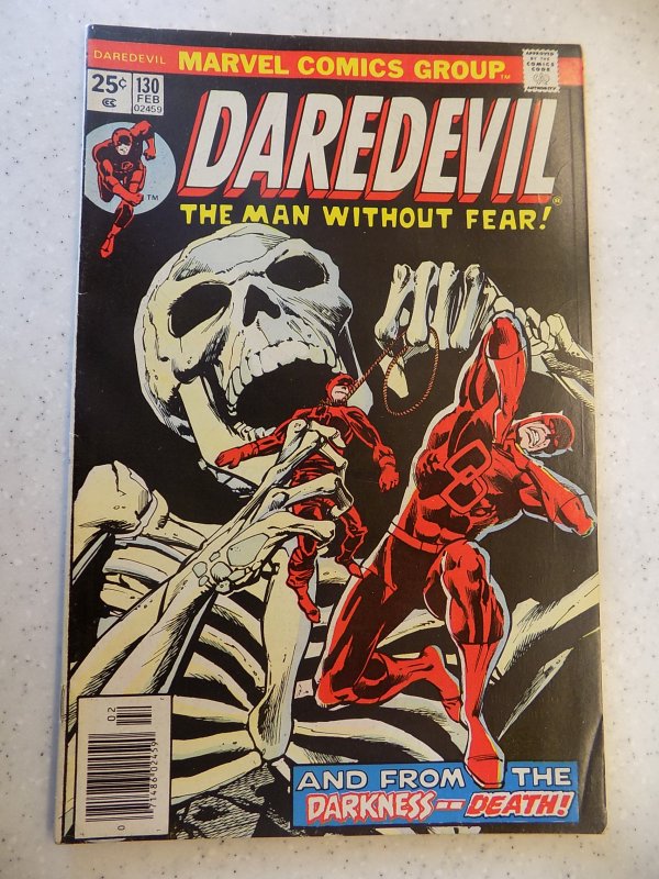 DAREDEVIL # 130 MARVEL 1ST BROTHER ZED FEAR ACTION ADVENTURE