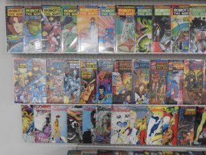 Huge lot 180+ Comics W/ Robotech, Elementals, Tellos & More Avg VF Condition!