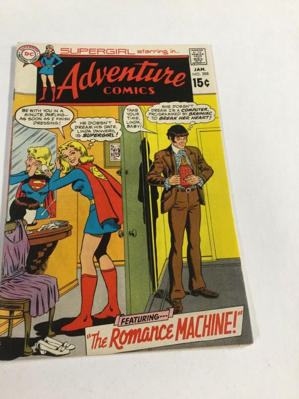 Adventure Comics 388 Fn+ Fine+ 6.5 Dc Bronze Age