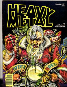 5 Heavy Metal Magazines September October November December 1977 January 78' FM9