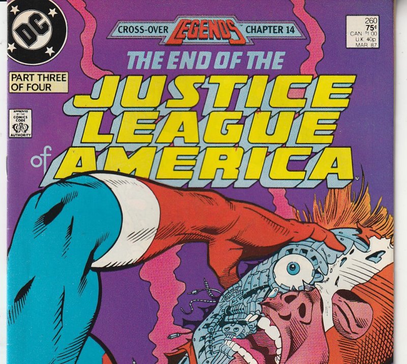 Justice League of America(vol.1) # 260  The End....?