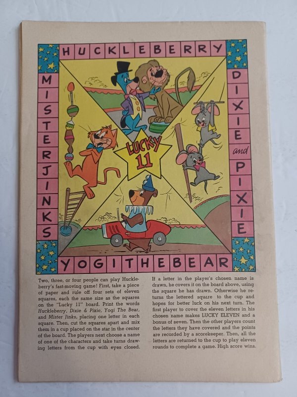 Four Color #1050 Huckleberry Hound - Dell - 1959 - VG/FN