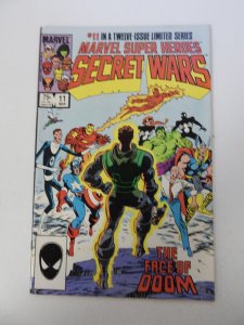 Marvel Super Heroes Secret Wars #11 (1985) VF condition