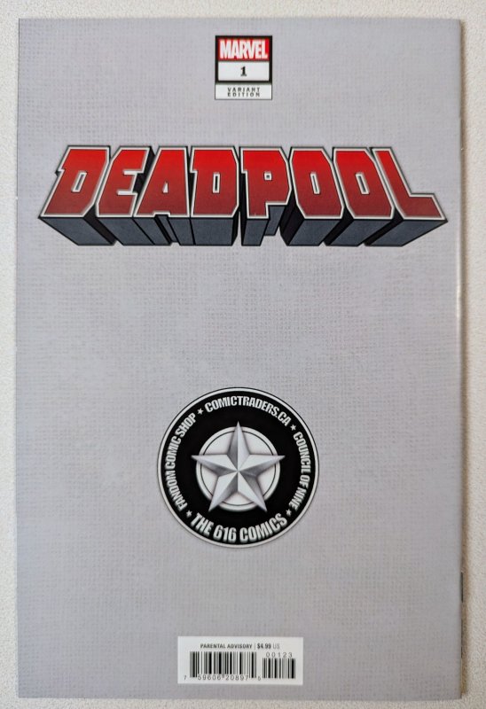 Deadpool #1 Chew Cover (2024) NM 616 Comics trade dress variant