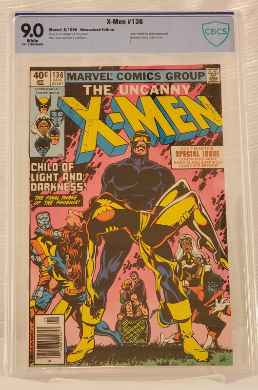 New CBCS Slab! X-Men #136 - CBCS 9.0 - Classic Dark Phoenix Saga