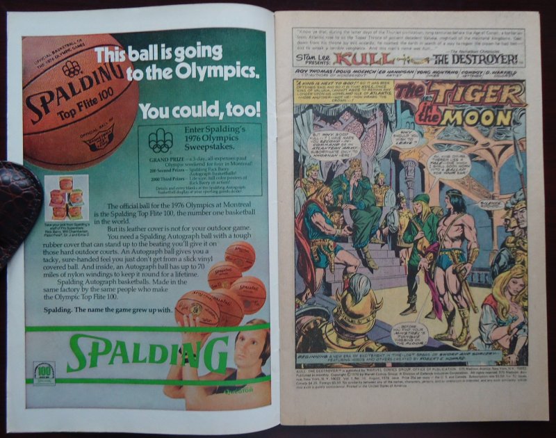 Kull the Destroyer #16 (1976) VERY GOOD  .30 Variant Cover Price