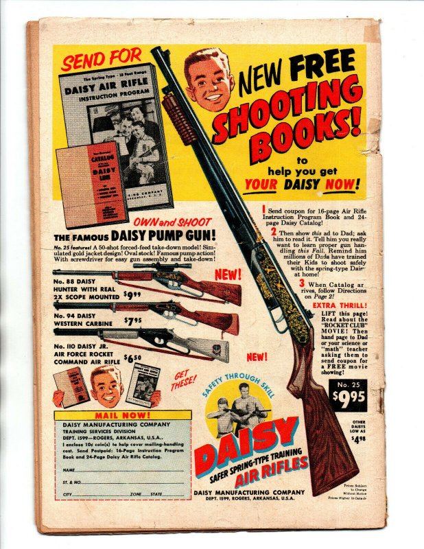 Blackhawk #143 - Dinosaur Cover - 1959 - VG