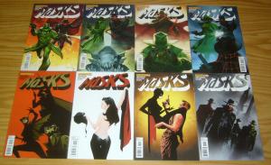 Masks #1-8 VF/NM complete series - shadow - zorro - green hornet - kato - spider