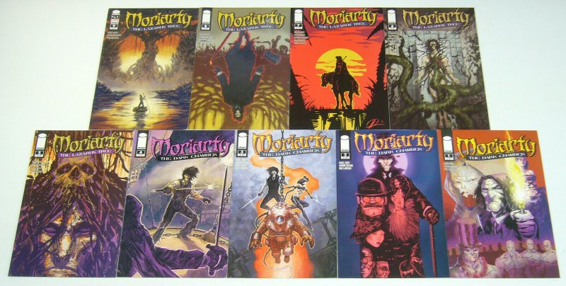 Moriarty #1-9 VF/NM complete series - sherlock holmes villain - image comics set 