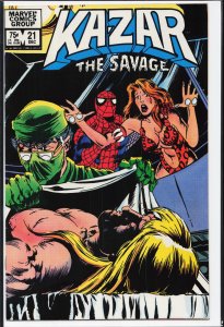 Ka-Zar the Savage #21 (1982) Ka-Zar