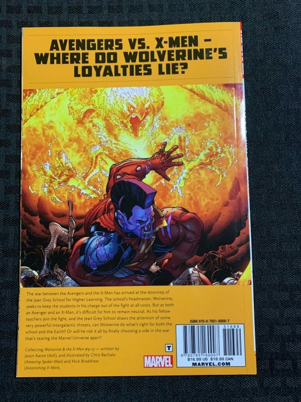 2012 WOLVERINE AND THE X-MEN v.3 SC FN+ 6.5 1st Marvel / Fisherman Collection