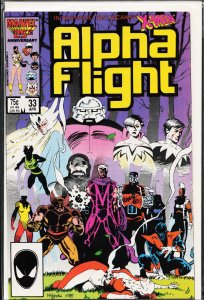 Alpha Flight #33 (1986) Alpha Flight [Key Issue]