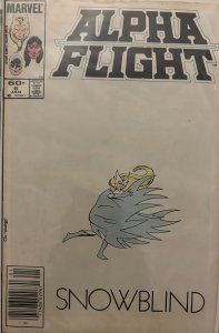 Alpha Flight #6 (1984) Newsstand Edition