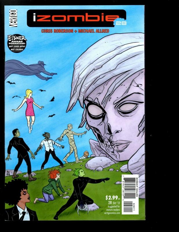 10 Comics IZombie # 18 23 24 25 26 27 28 Grifter # 1 2 3  RP1