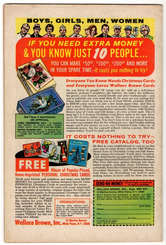 Avengers #56 Mid/Upper Mid-Grade CLASSIC Silver Age MARVEL