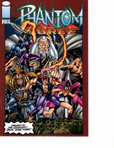 Lot Of 2 Image Image Comic Book Phantom Force #1 and Brass #1 J193