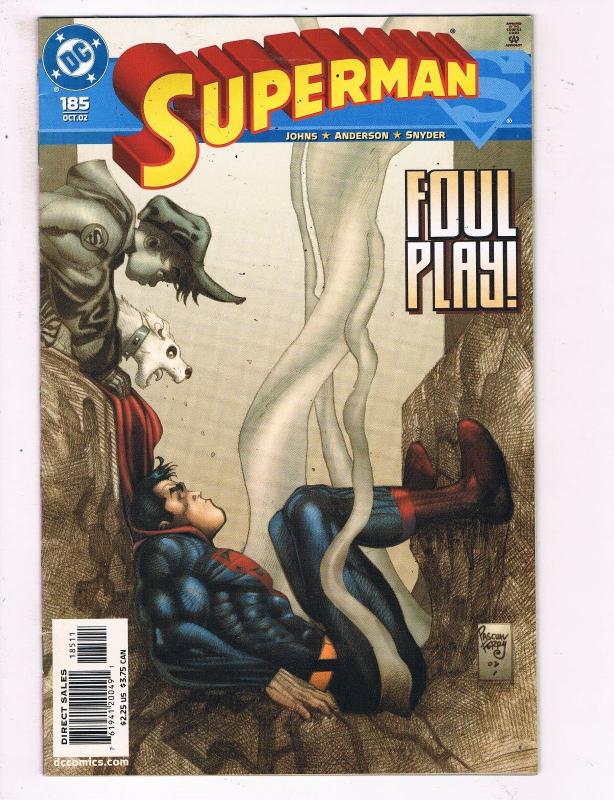 Superman # 185 VF/NM DC Comic Books Wonder Woman Justice League Metropolis! SW13