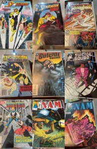 Lot of 9 Comics (See Description) Starman, Suicide Squad, The 'Nam, Strange T...