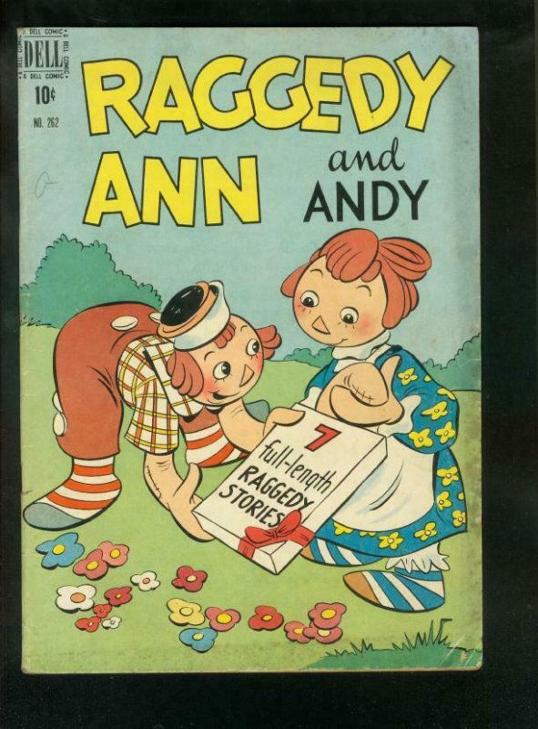 RAGGEDY ANN AND ANDY-FOUR COLOR #262 1950-DELL VG