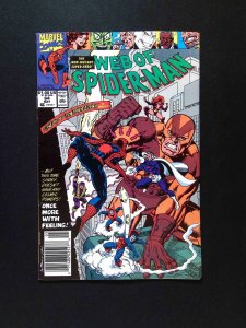 Web of Spider-Man #64  MARVEL Comics 1990 FN+ NEWSSTAND