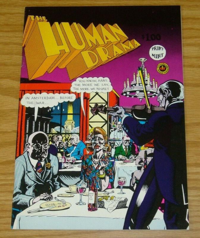 Human Drama #1 VF (1st) print mint GREG IRONS spain rodriguez underground