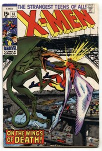 X-MEN #61-MARVEL COMICS-CYCLOPS/ICEMAN-NEAL ADAMS vg