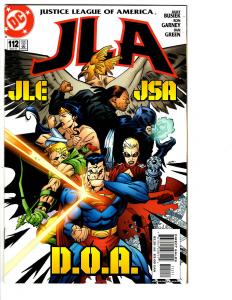 5 JLA DC Comic Books # 111 112 113 114 115 Superman Batman Flash Aquaman BH13 