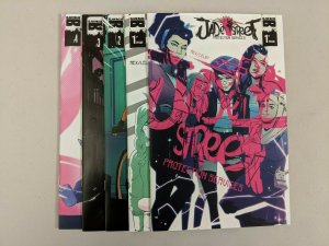 Jade Street Protection Services #1-4 + #1 2nd Print SET (Black Mask Rex / Lelay) 