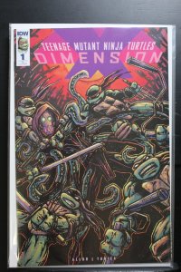 Teenage Mutant Ninja Turtles: Dimension X #1 RI Cover (2017)