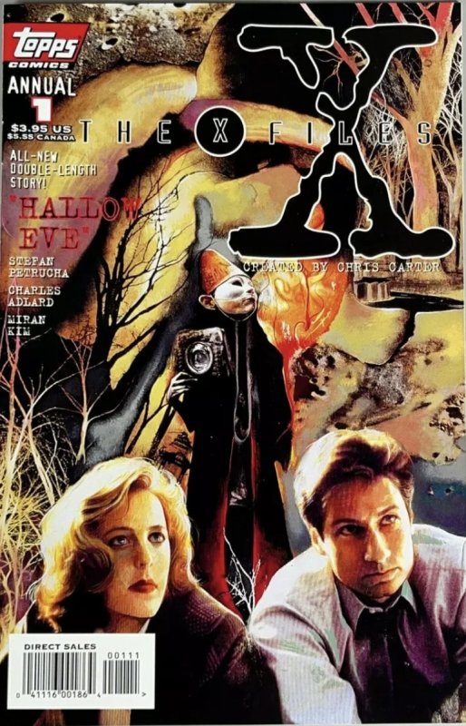 X-Files Annual #1 & 2 (1995) #41 a and b covers