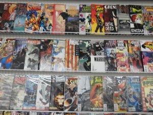 Huge Lot 150+ Comics W/ Spider-Man, Superman, Grendel+ Avg VF Condition!