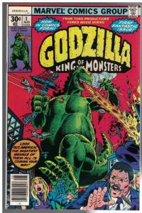 GODZILLA 1 VF+ Aug. 1977