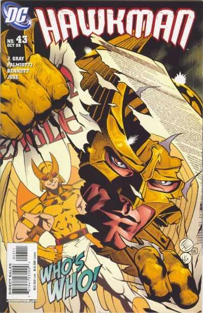 Hawkman (2002 series) #43, NM (Stock photo)