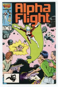 Alpha Flight #42 Purple Girl NM