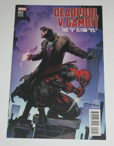 Deadpool v Gambit #2 Cover B Variant Larry Stroman Cover. NM+ 9.6 Marvel Comic