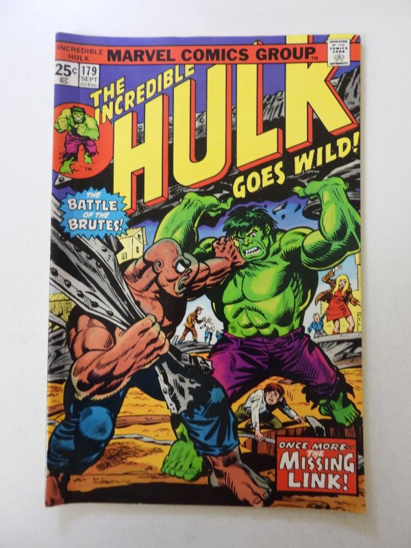 The Incredible Hulk #179 (1974) FN/VF condition MVS intact