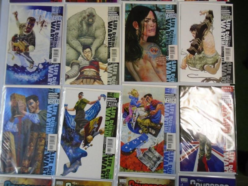 DC Vertigo Lot of long runs 60 Different 8.0 VF