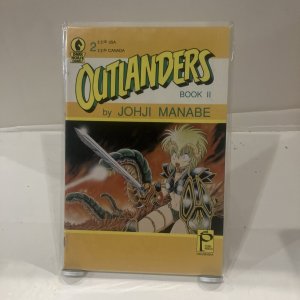Outlanders #2 Dark Horse Comics 1989 Johji Manabe Sci Fi Aliens