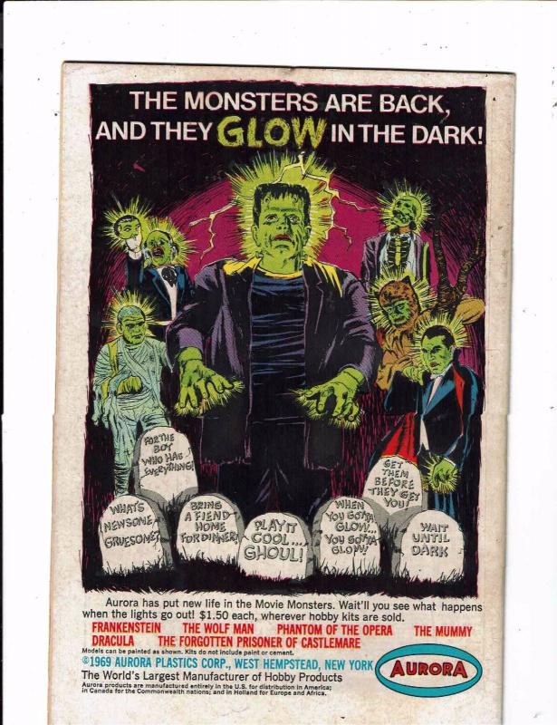 Green Lantern # 72 VG/FN SA DC Comic Book Sinestro Justice League Flash LH16