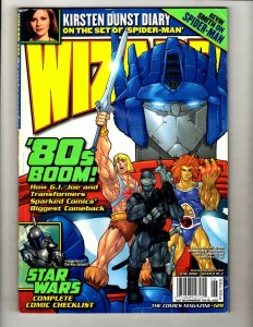 Lot of 3 Wizard The Comics Magazine Magazines Wizard #109 111 129 J342