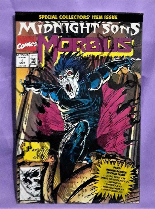 Midnight Sons MORBIUS The Living Vampire #1 Ron Wagner (Marvel, 1992)!