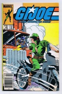 GI Joe #44 ORIGINAL Vintage 1986 Marvel Comics 1st Dr. Mindbender BATS Bazooka
