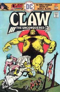 Claw the Unconquered #4 VG; DC | low grade comic - save on shipping - details in