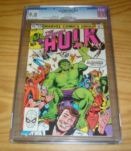 Incredible Hulk #279 CGC 9.8 3rd rocket raccoon - white pages - bill mantlo 1983