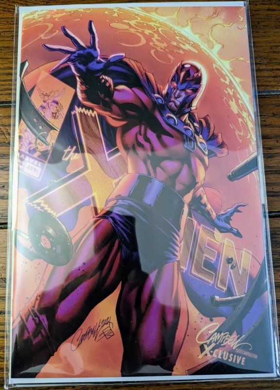 X-MEN LEGENDS #1 J SCOTT CAMPBELL MAGNETO VARIANT COVER SEALED 