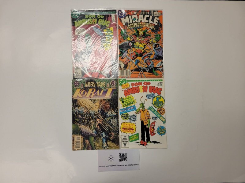 4 DC Comics #1 5 Son of Ambush Bug + #12 Kobalt + #1 Mister Miracle 26 TJ17