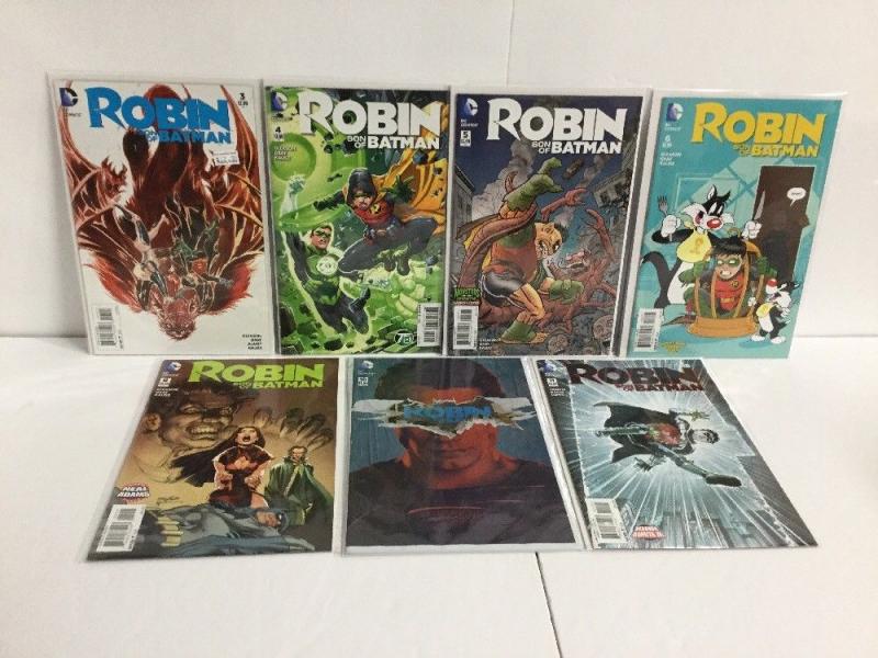 Robin Son Of Batman 3-6 9-11 Variant Lot Nm Near Mint New 52.   IK