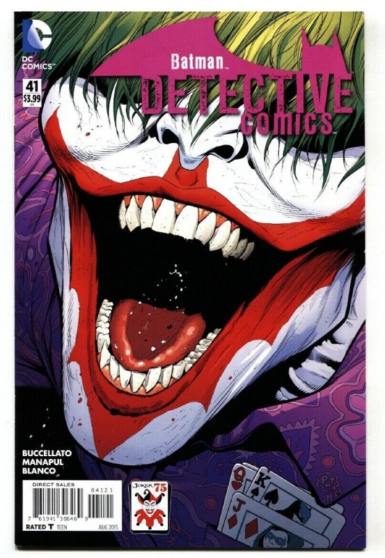 Detective Comics #41 comic book-2015 Joker cover Batman NM-