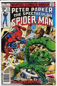 The Spectacular Spider-Man #21 (1978) Spider-Man